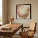 Earthbound Harmony – Organic Beige & Brown Minimal Art