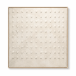Soft Minimal Grid – Wabi Sabi Textured Wall Decor