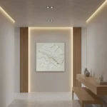 Oceanic Mosaic – Coastal Relief Wall Decor Wabi Sabi Wall Art - Image 5