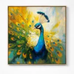 Radiant Wing Majesty Bold Abstract Nature Decor Gold wall art - Image 2