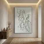 Serene Flow – Minimalist Abstract Decor – Wabi Sabi Wall Art - Image 3