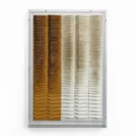 Sienna Relief – Modern Architectural Paper Sculpture - Image 2