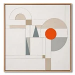 Harmonized Forms – Wabi Sabi Textured Wall Decor1