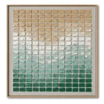 Oceanic Mosaic – Wabi Sabi Textured Wall Decor