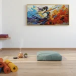Ethereal Energy Burst Vivid colorful modern painting abstract wall decor - Image 5