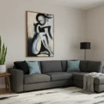 Ethereal Silhouette Abstract Figurative Brushstrokes Abstract Art wall decor - Image 4