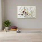 Floral Ethereal Palette Knife Botanical Color Art - Image 4