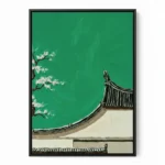 Jade Serenity Textured Asian Heritage Wabi Sabi Art - Image 2