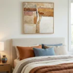 Sandstone Abstract Layered beige and brown textures abstract art wall decor - Image 3