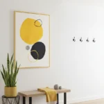 Sunlit Solace Modern minimalist textured shapes abstract wall decor - Image 5