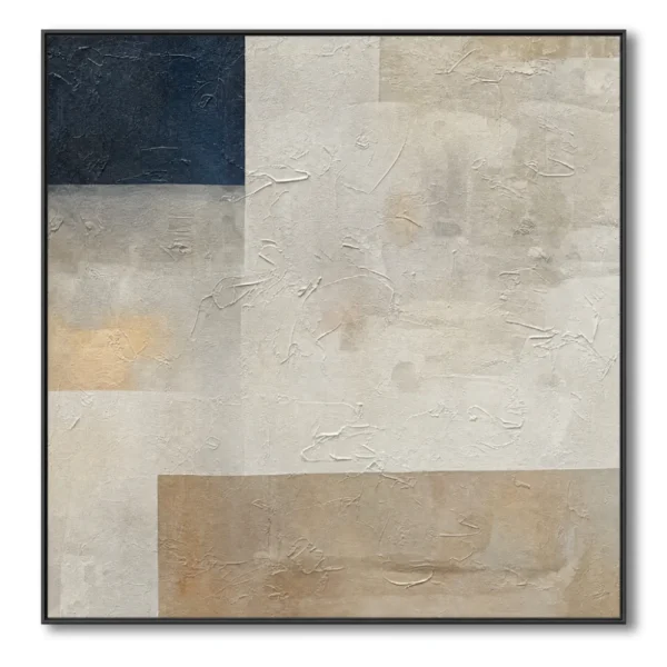 Neutral Monolith Abstract Textured Wall Decor Wabi Sabi Wall Art