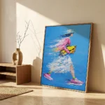 Momentum in Color – Contemporary Abstract Figurative Wall Art - Image 2